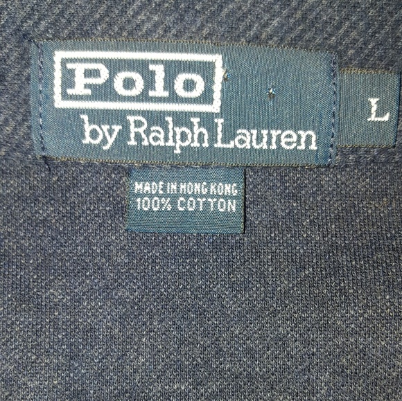 Men's Ralph Lauren long sleeve polo shirt - Picture 4 of 4